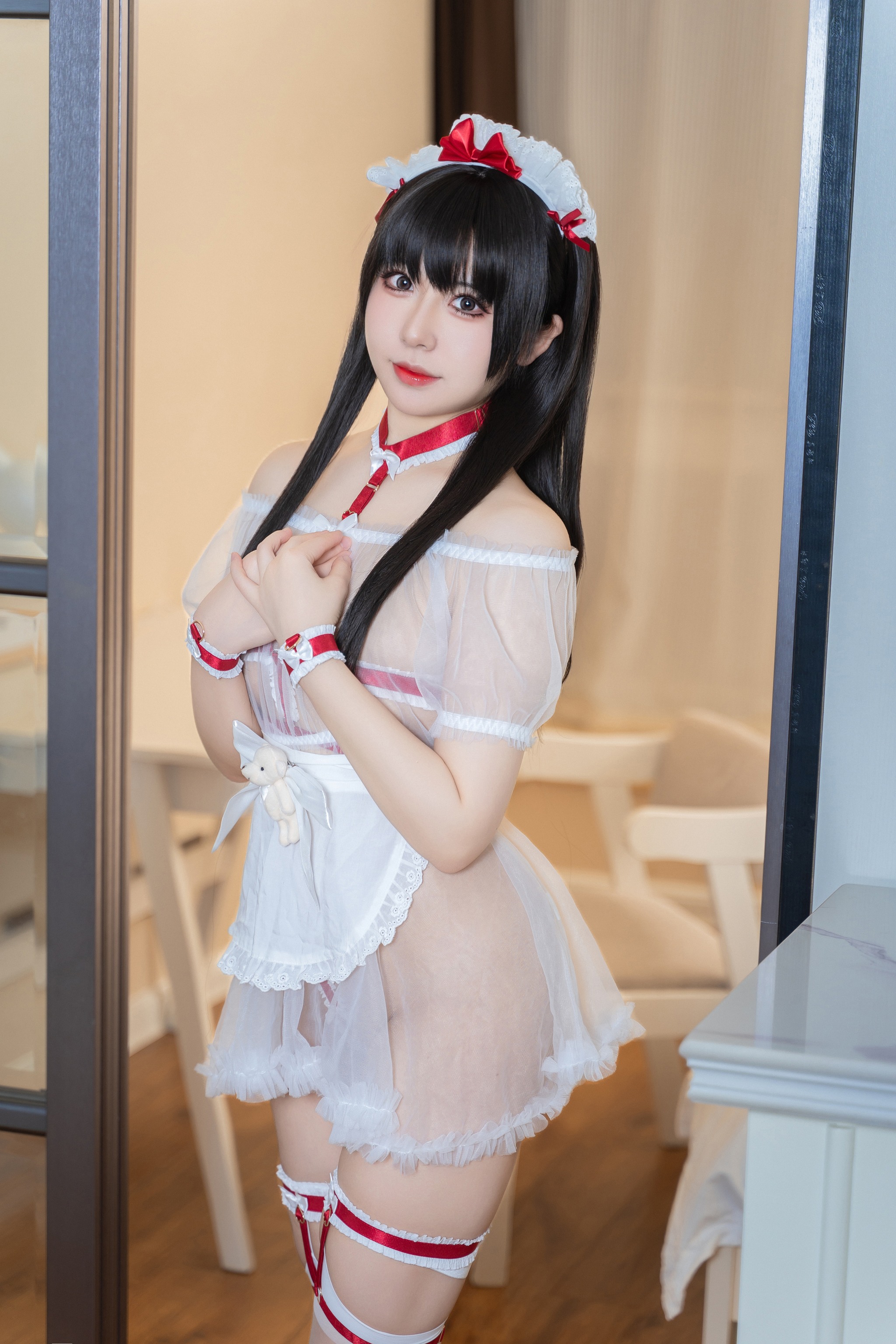 图片[1]-虎森森 – NO.053 熊熊女仆[50P]-XikXak